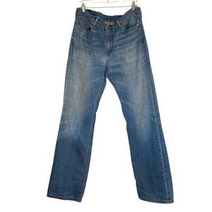 Mens Levis 514 Straight Fit Blue Jeans